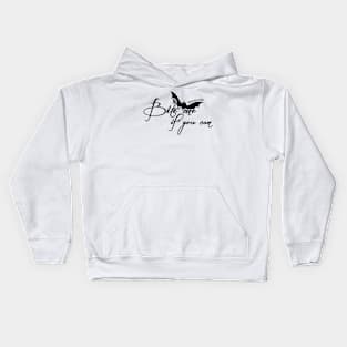 Bite Me (Damon only) Kids Hoodie